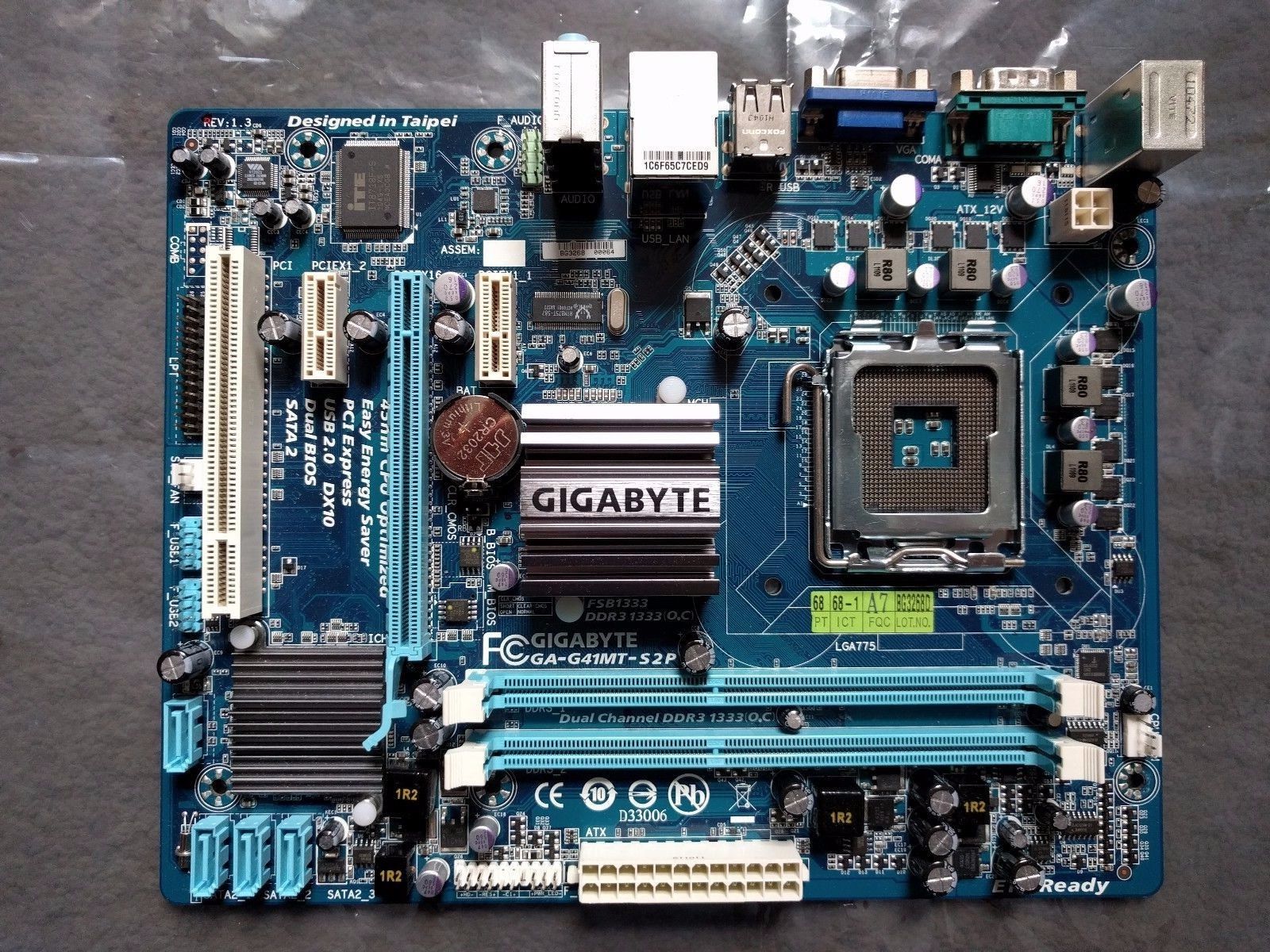 GIGABYTE GA-G41MT-S2P LGA 775 Intel microATX Motherboard tested - Click Image to Close
